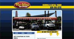 Desktop Screenshot of nu-waycarwash.com